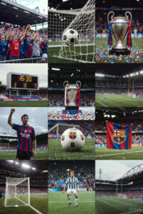 photo liga bola paling ikonik messi zidane ronaldo aguero van persie maradona gerrard salah