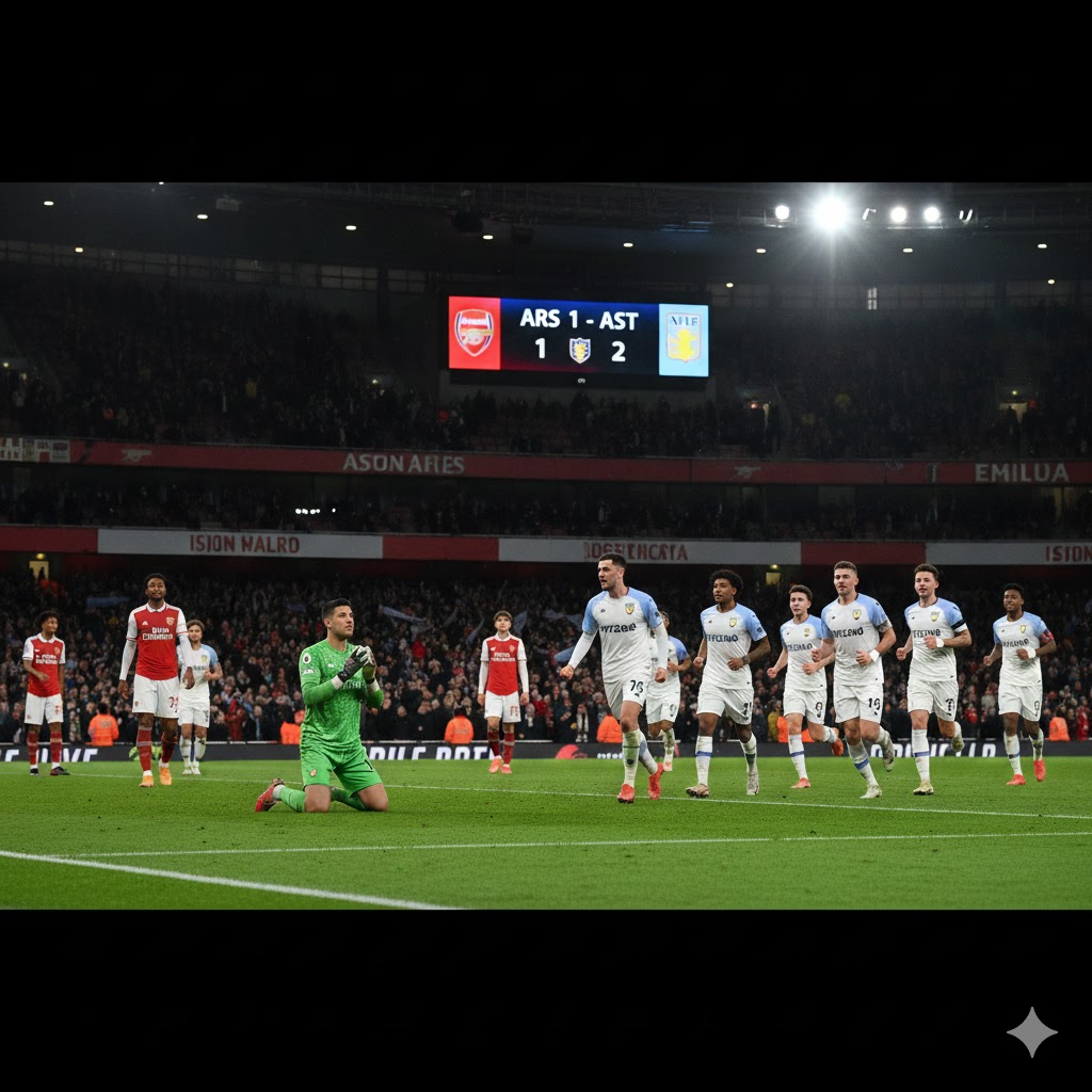 Emirates Analisis Mendalam Kemenangan Sensasional Aston Villa 2-1 Atas Pimpinan Klasemen Arsenal