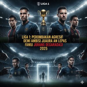 Liga 1 Perombakan Agresif demi Ambisi Juara dan Lepas dari Jurang Degradasi 2025